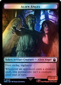 Alien Angel // Food (0058) Double-Sided Token (Surge Foil) (WHO-43 // 58) - Universes Beyond: Doctor Who Foil
