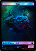 Fish // Treasure (0060) Double-Sided Token (Surge Foil) (WHO-42 // 60) - Universes Beyond: Doctor Who Foil