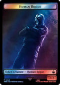 Human Rogue // Cyberman Double-Sided Token (Surge Foil) (WHO-45 // 56) - Universes Beyond: Doctor Who Foil