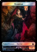 Warrior // Cyberman Double-Sided Token (Surge Foil) (WHO-41 // 56) - Universes Beyond: Doctor Who Foil