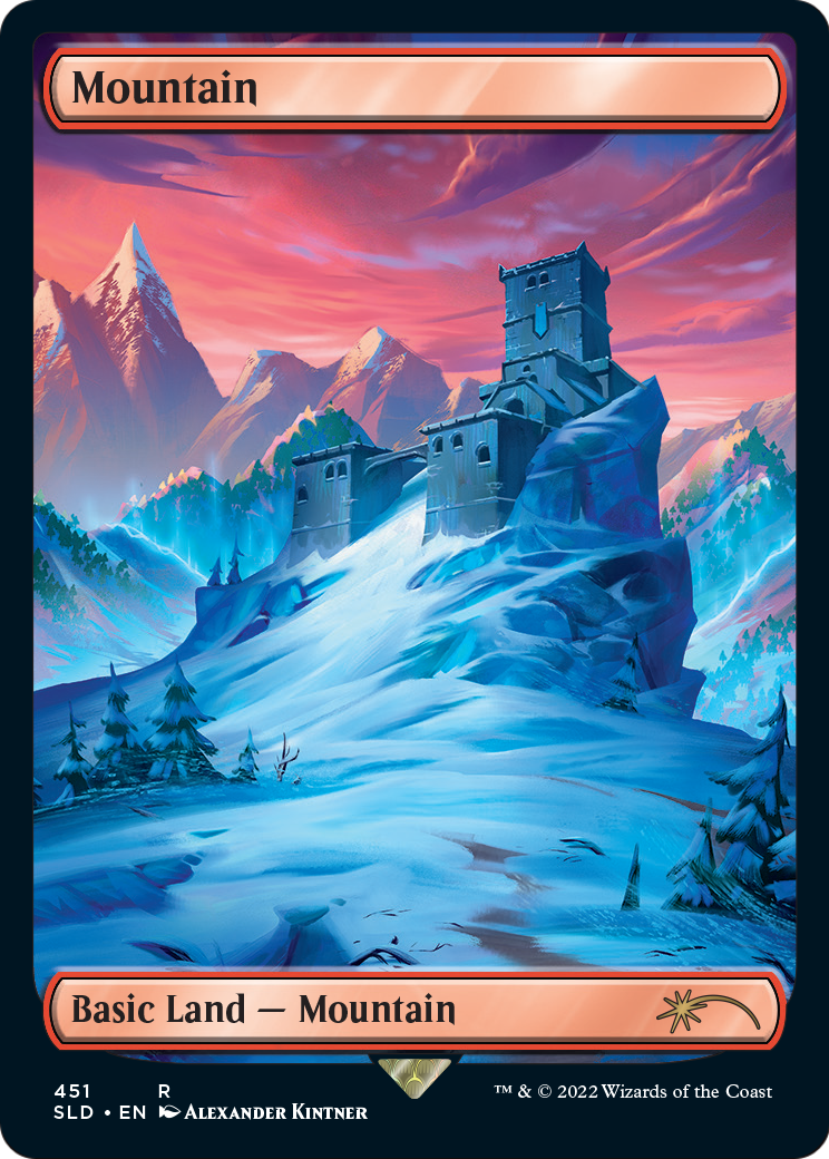 Mountain (451) (SLD-451) - Secret Lair Drop: (Full Art)