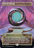 Fabled Passage (Borderless) (Galaxy Foil) (SLD-471) - Secret Lair Drop Foil