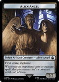 Alien Angel // Food (0025) Double-Sided Token (WHO-11 // 25) - Universes Beyond: Doctor Who Foil