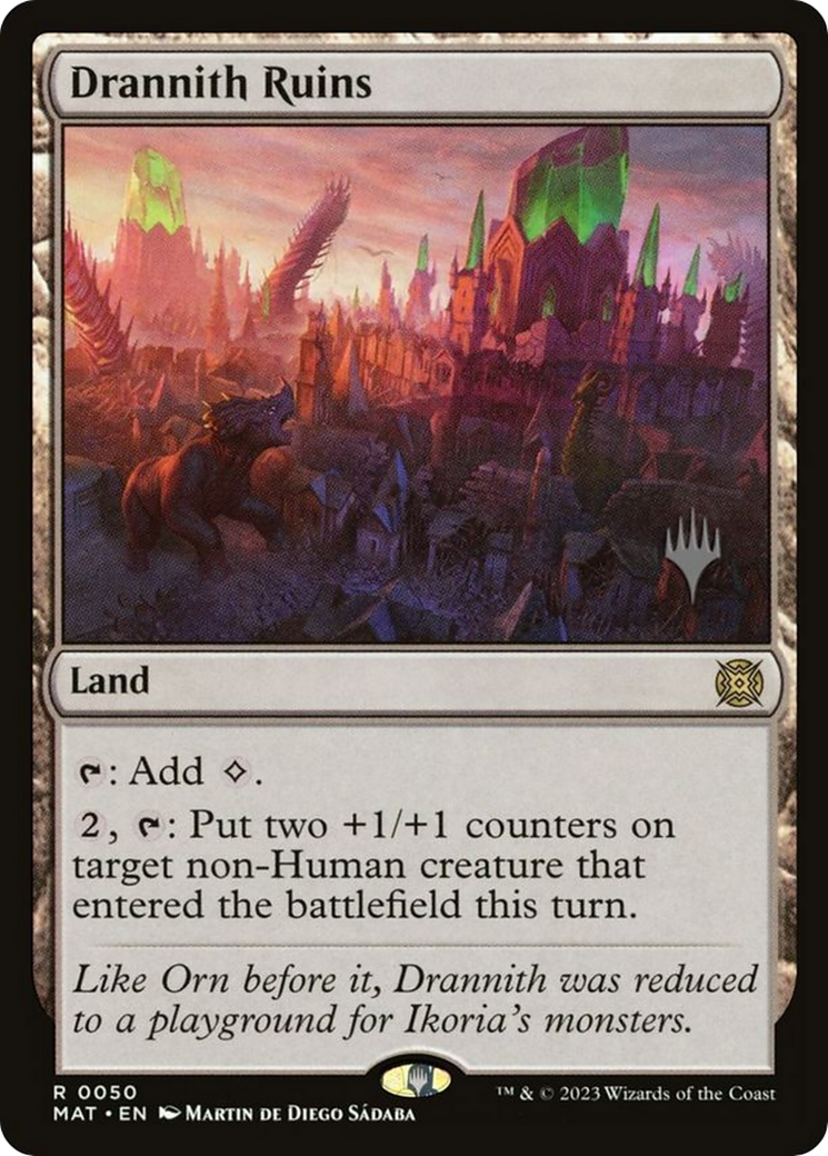 Drannith Ruins (PPLCI-050) - March of the Machine: The Aftermath Promos Foil