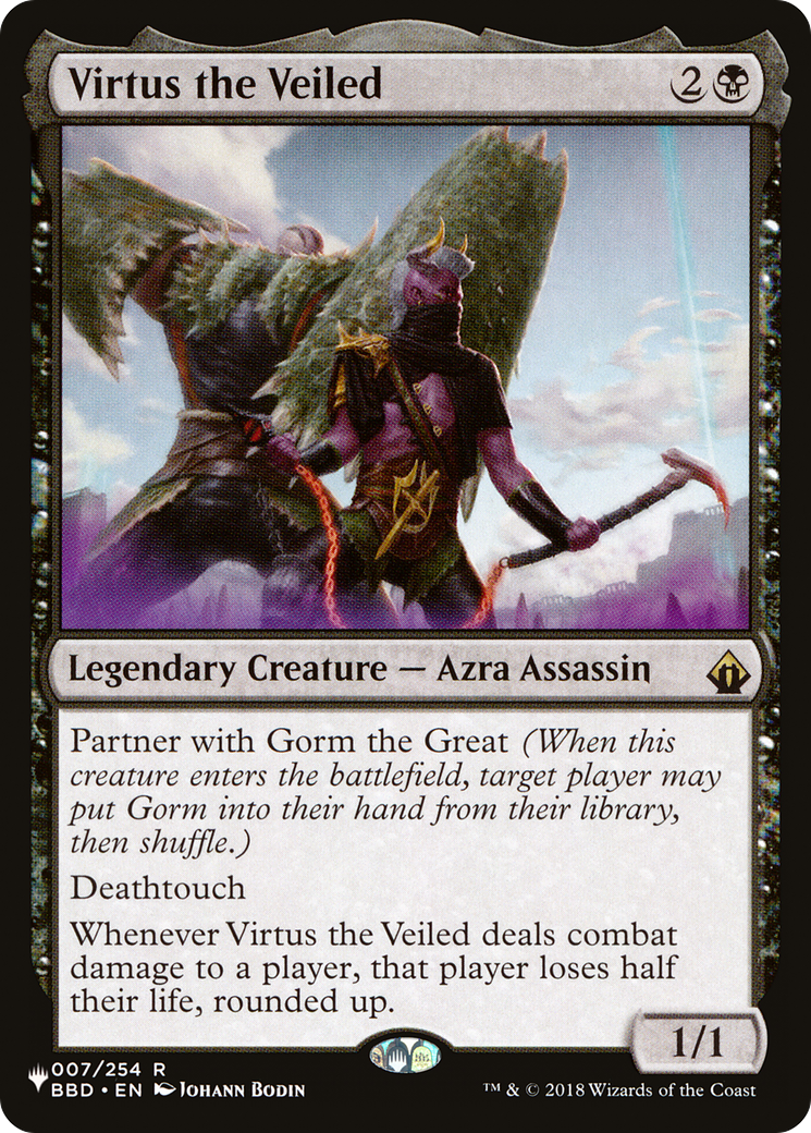 Virtus the Veiled (LIST-BBD-7) - The List