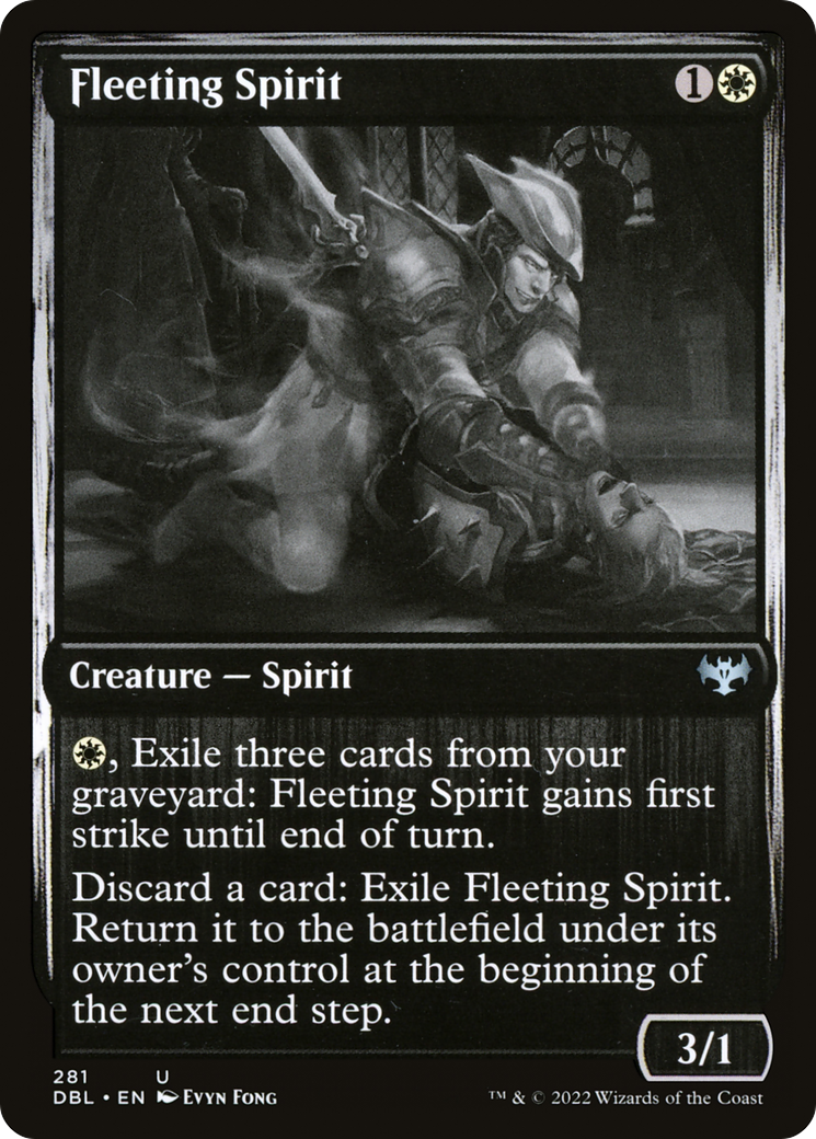 Fleeting Spirit (DBL-281) - Innistrad: Double Feature