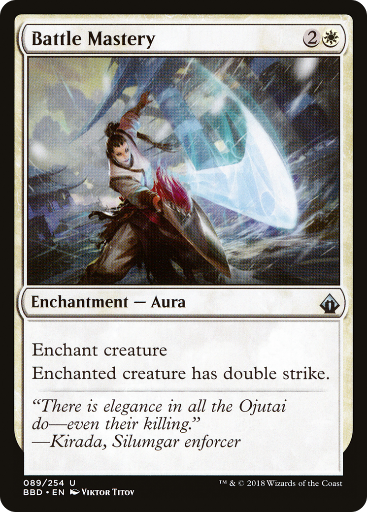 Battle Mastery (BBD-089) - Battlebond Foil