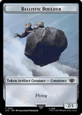 Ballistic Boulder // Food (0023) Double-Sided Token (Surge Foil) (LTR-21 // 23) - The Lord of the Rings: Tales of Middle-earth Foil