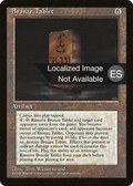Bronze Tablet (4BB-) - Fourth Edition Foreign Black Border