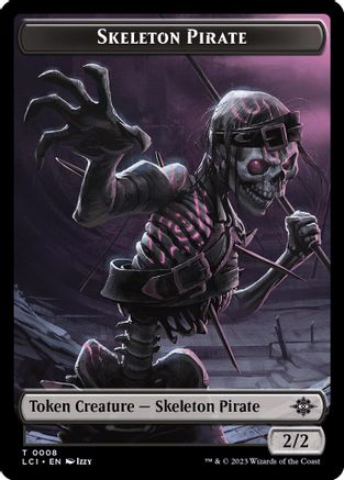 Skeleton Pirate Token (LCI-008) - The Lost Caverns of Ixalan
