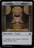 Treasure (0018) // Gnome Soldier Double-Sided Token (LCI-18 // 3) - The Lost Caverns of Ixalan Foil
