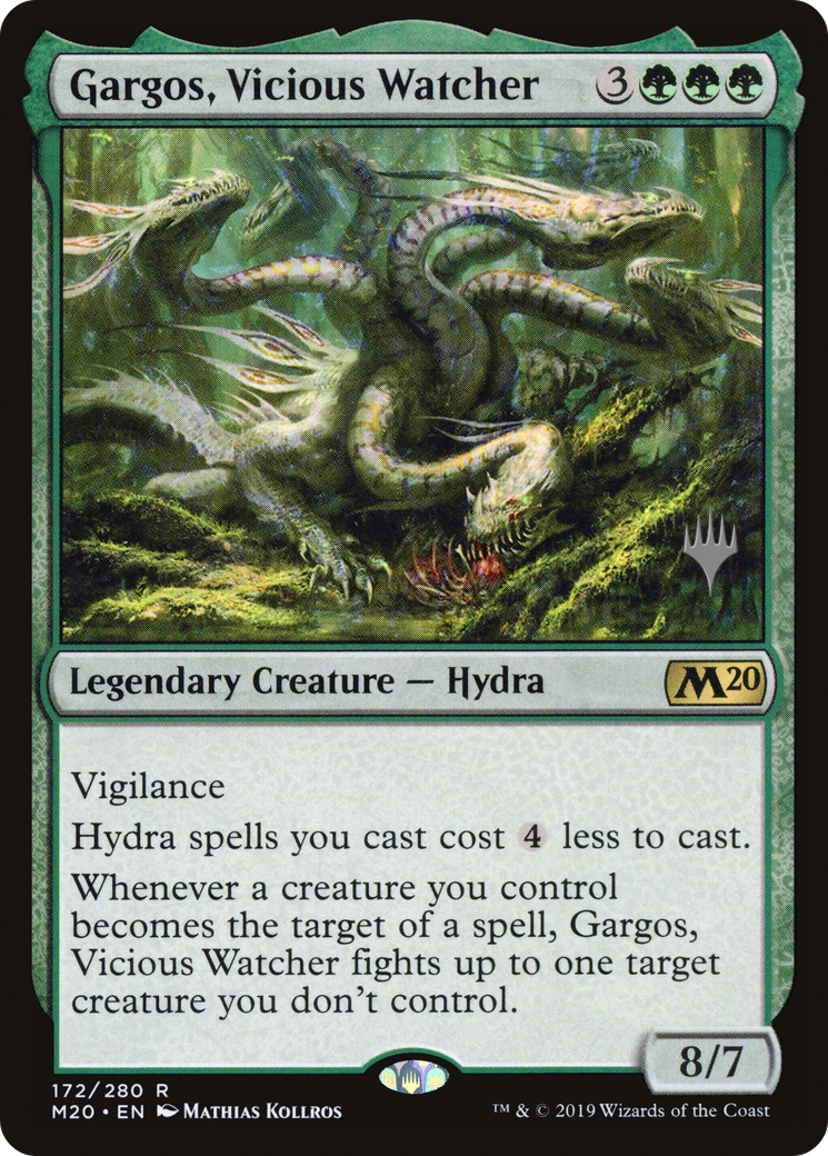 Gargos, Vicious Watcher (PPM20-172) - Core Set 2020 Promos