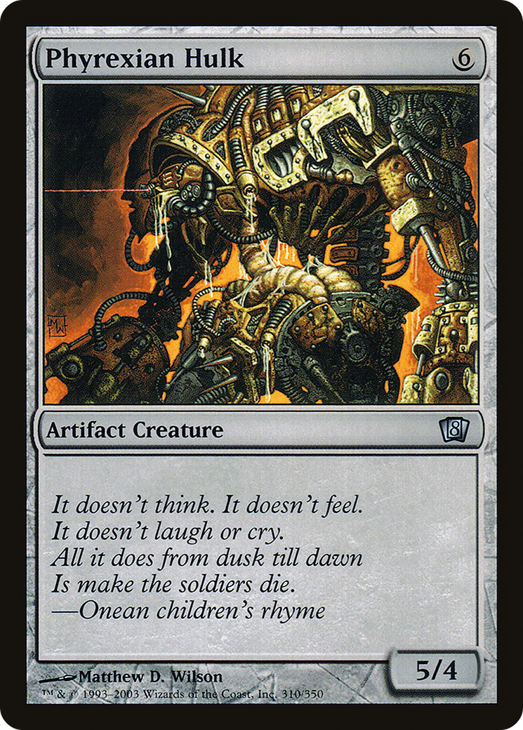 Phyrexian Hulk (8ED-310) - 8th Edition