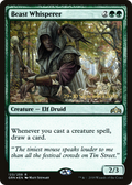 Beast Whisperer (PRE-123S) - Guilds of Ravnica Promos Foil