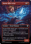 Storm-Kiln Artist (Borderless) (CMM-644) - Commander Masters Foil