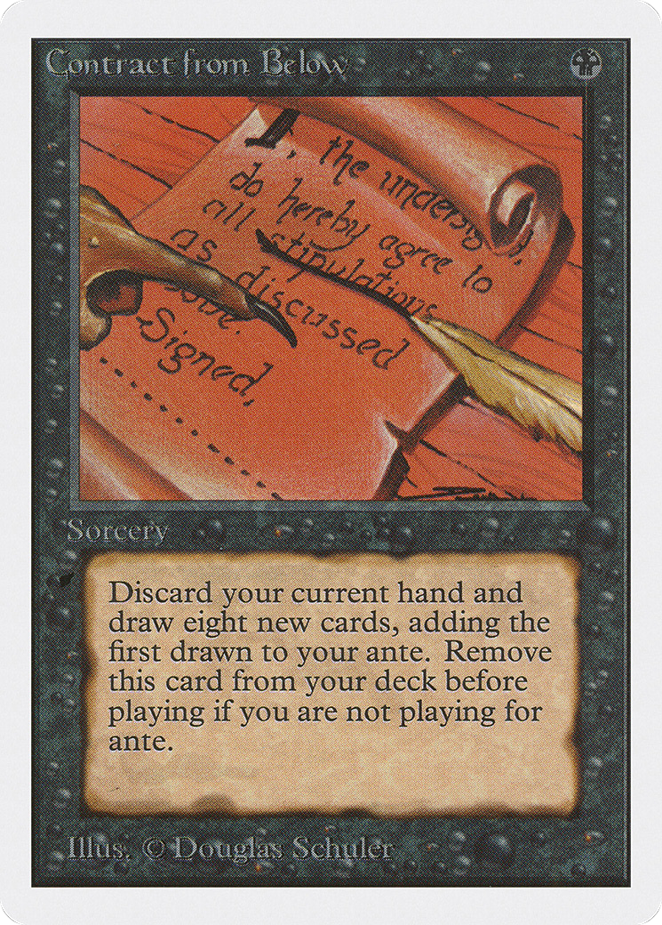 Contract from Below (2ED-) - Unlimited Edition