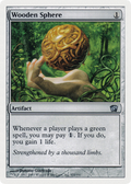 Wooden Sphere (8ED-321) - 8th Edition