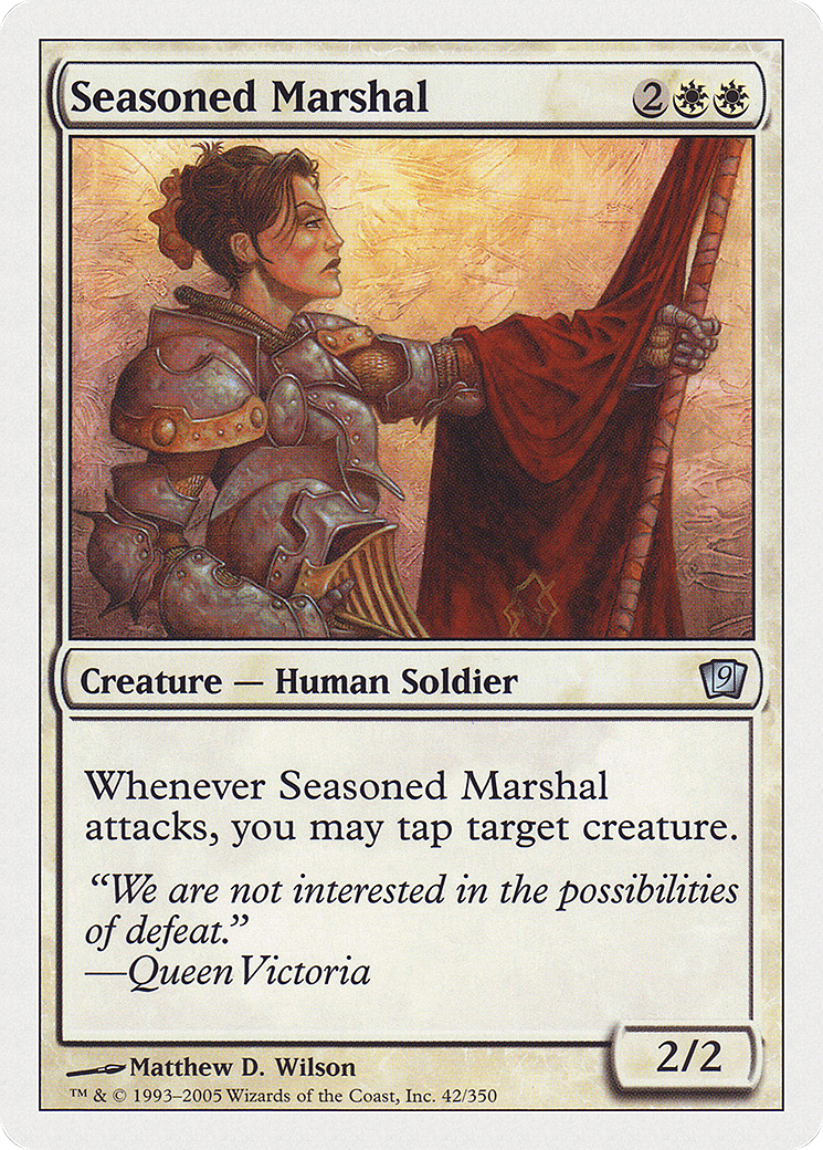 Seasoned Marshal (9ED-042) - 9th Edition