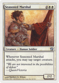 Seasoned Marshal (9ED-042) - 9th Edition Foil