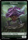 Saproling // Morph Double-Sided Token (MKC-19 // 30) - Commander: Murders at Karlov Manor