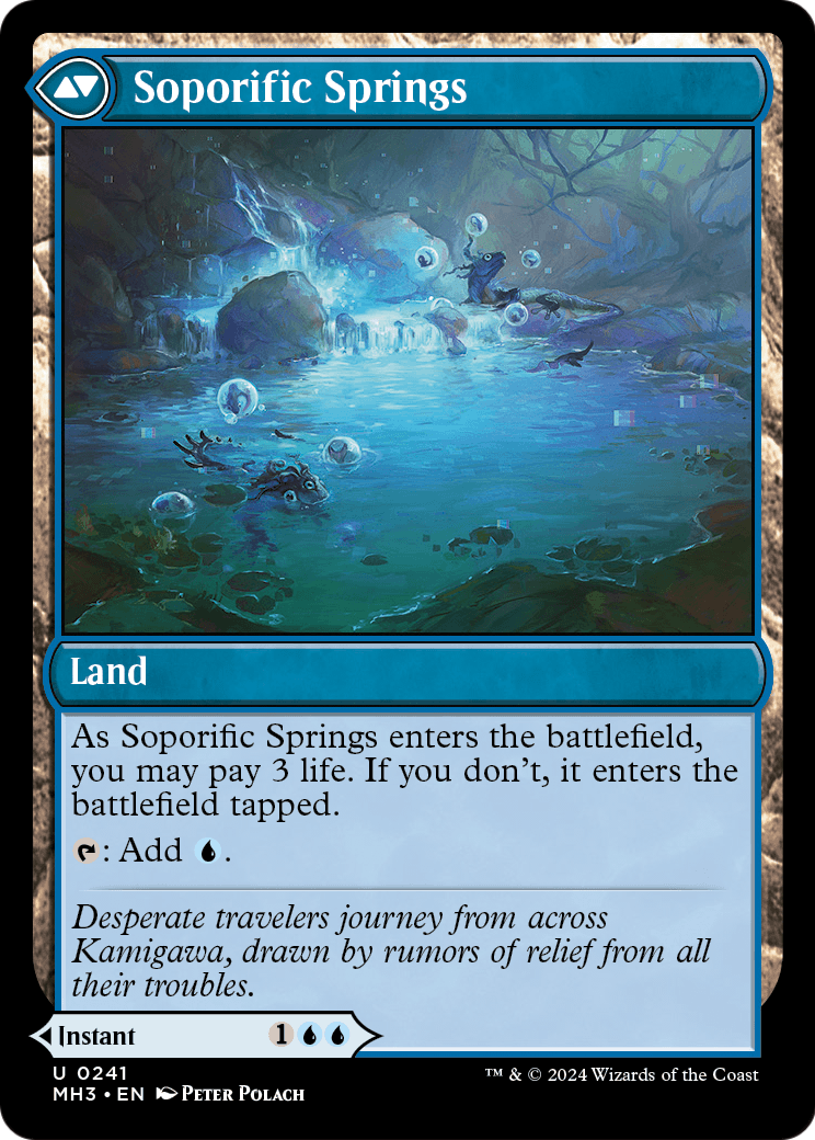 Sink into Stupor (MH3-241) - Modern Horizons 3 Foil