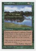 Primal Order (5ED-) - Fifth Edition