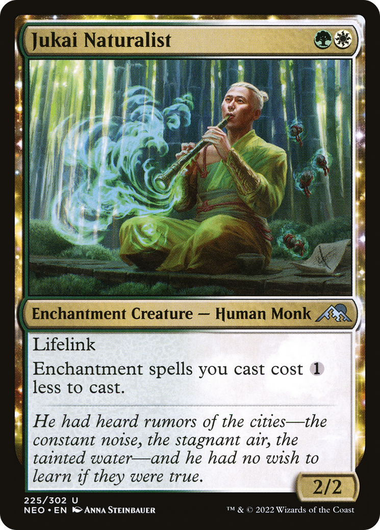 Jukai Naturalist (NEO-225) - Kamigawa: Neon Dynasty: (enchantment)