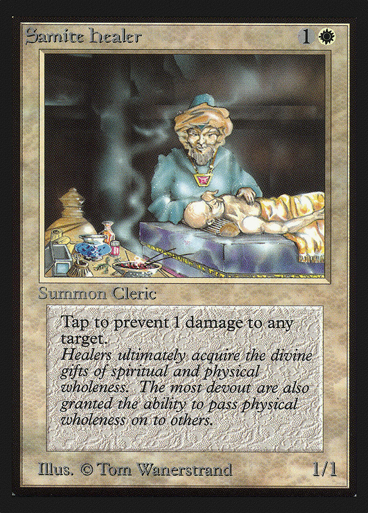 Samite Healer (CE) (CED-) - Collectors' Edition