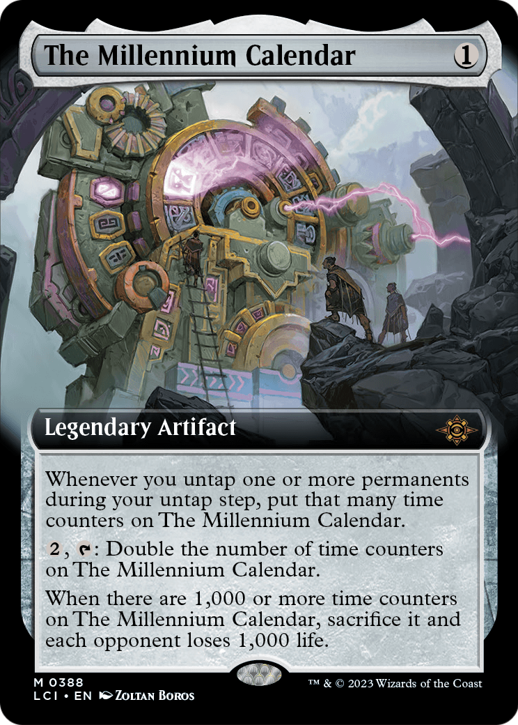 The Millennium Calendar (Extended Art) (LCI-388) - The Lost Caverns of Ixalan: (Extended Art)