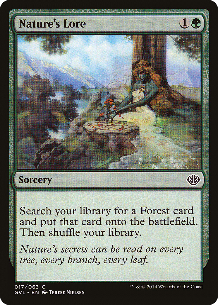Nature's Lore (DD3-) - Duel Decks Anthology: Garruk vs. Liliana