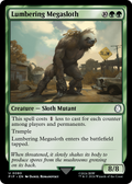 Lumbering Megasloth (PIP-080) - Fallout Foil
