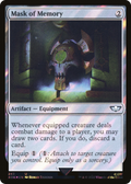 Mask of Memory (Surge Foil) (40K-243) - Warhammer 40,000 Commander Foil