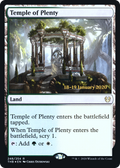 Temple of Plenty (PRE-248S) - Theros Beyond Death Promos Foil