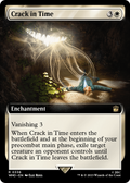 Crack in Time (Extended Art) (WHO-336) - Doctor Who: (Extended Art) Foil