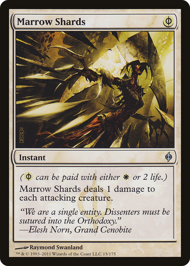 Marrow Shards (NPH-015) - New Phyrexia Foil