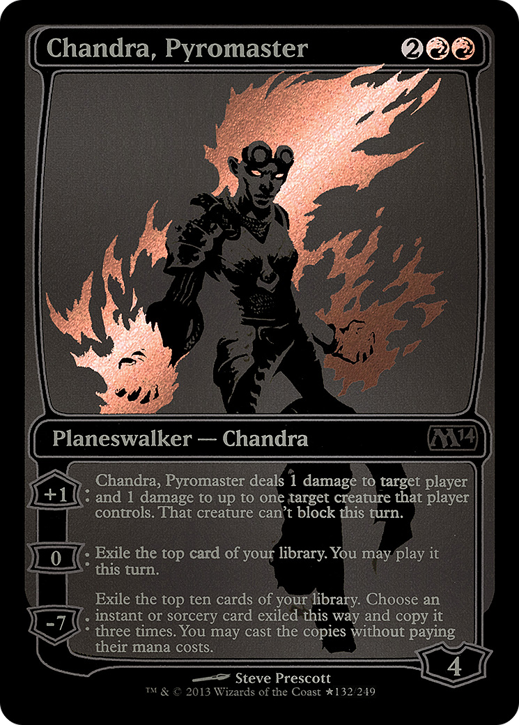 Chandra, Pyromaster (SDCC 2013 Exclusive) (MEDIA-132★) - San Diego Comic-Con 2013 Foil
