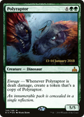 Polyraptor (PRE-144S) - Rivals of Ixalan Promos Foil