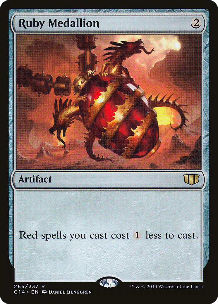 Ruby Medallion (C14-265) - Commander 2014