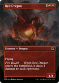 Red Dragon (Borderless) (AFR-294) - Adventures in the Forgotten Realms