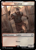 Soldier (0010) // Warrior Double-Sided Token (PIP-10 // 5) - Universes Beyond: Fallout