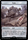 Junk // Soldier (0004) Double-Sided Token (PIP-15 // 4) - Universes Beyond: Fallout Foil
