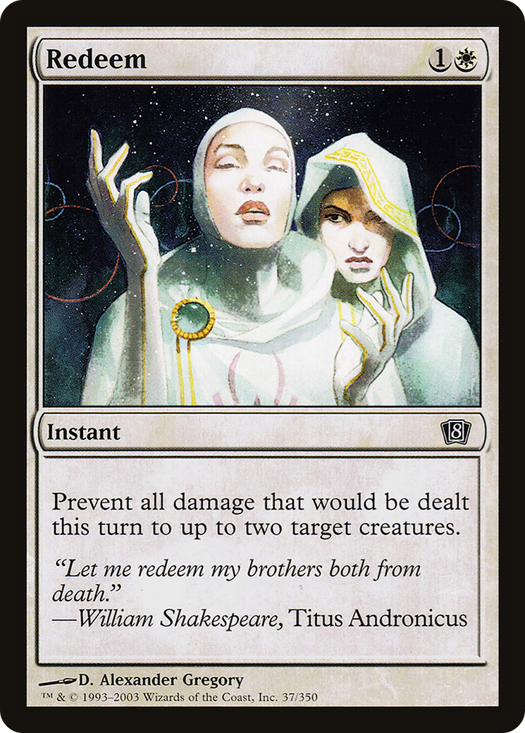 Redeem (8ED-037) - 8th Edition Foil