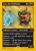 Loot, the Pathfinder (First-Place Foil) (DFT-484) - Aetherdrift Foil