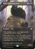 Nine-Lives Familiar (Borderless) (Mana Foil) (FDN-385) - Foundations Foil