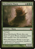 Worldspine Wurm (RTR-140) - Return to Ravnica Foil