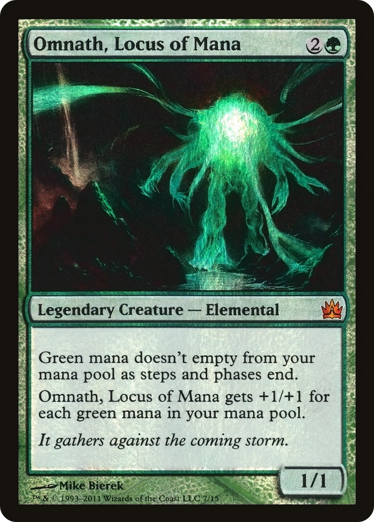 Omnath, Locus of Mana (V11-) - From the Vault: Legends Foil