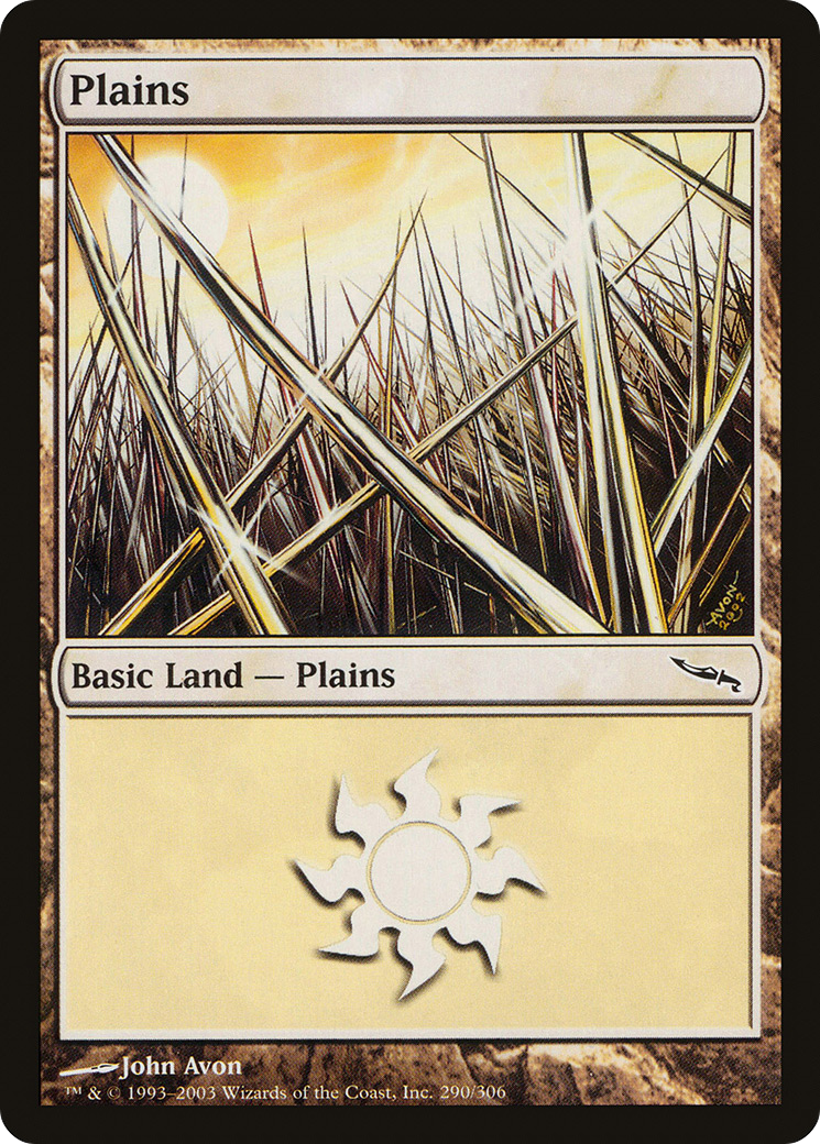 Plains (290) (MRD-290) - Mirrodin