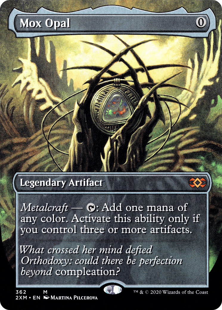 Mox Opal (Borderless) (2XM-362) - Double Masters