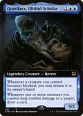 Grazilaxx, Illithid Scholar (Extended Art) (AFR-367) - Adventures in the Forgotten Realms: (Extended Art) Foil