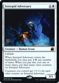 Intrepid Adversary (PRE-025) - Innistrad: Midnight Hunt Promos Foil
